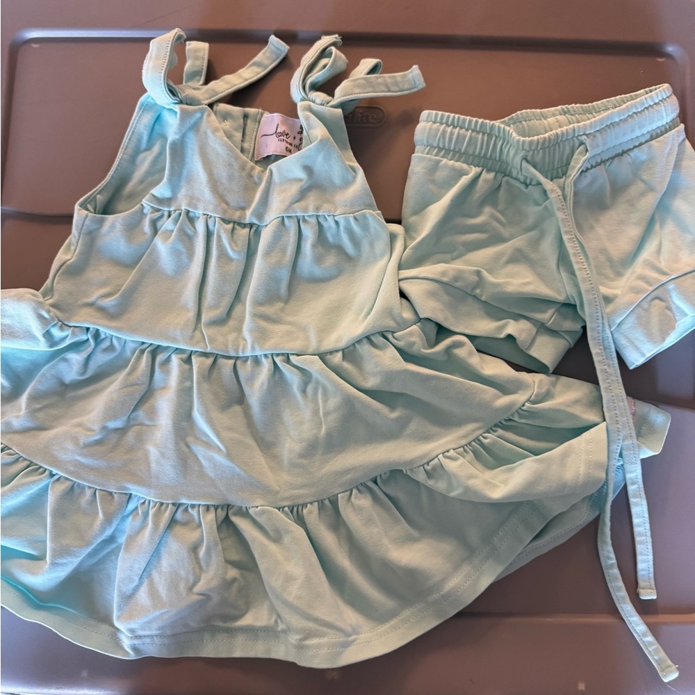 Love + Grow Baby Dress and shorts